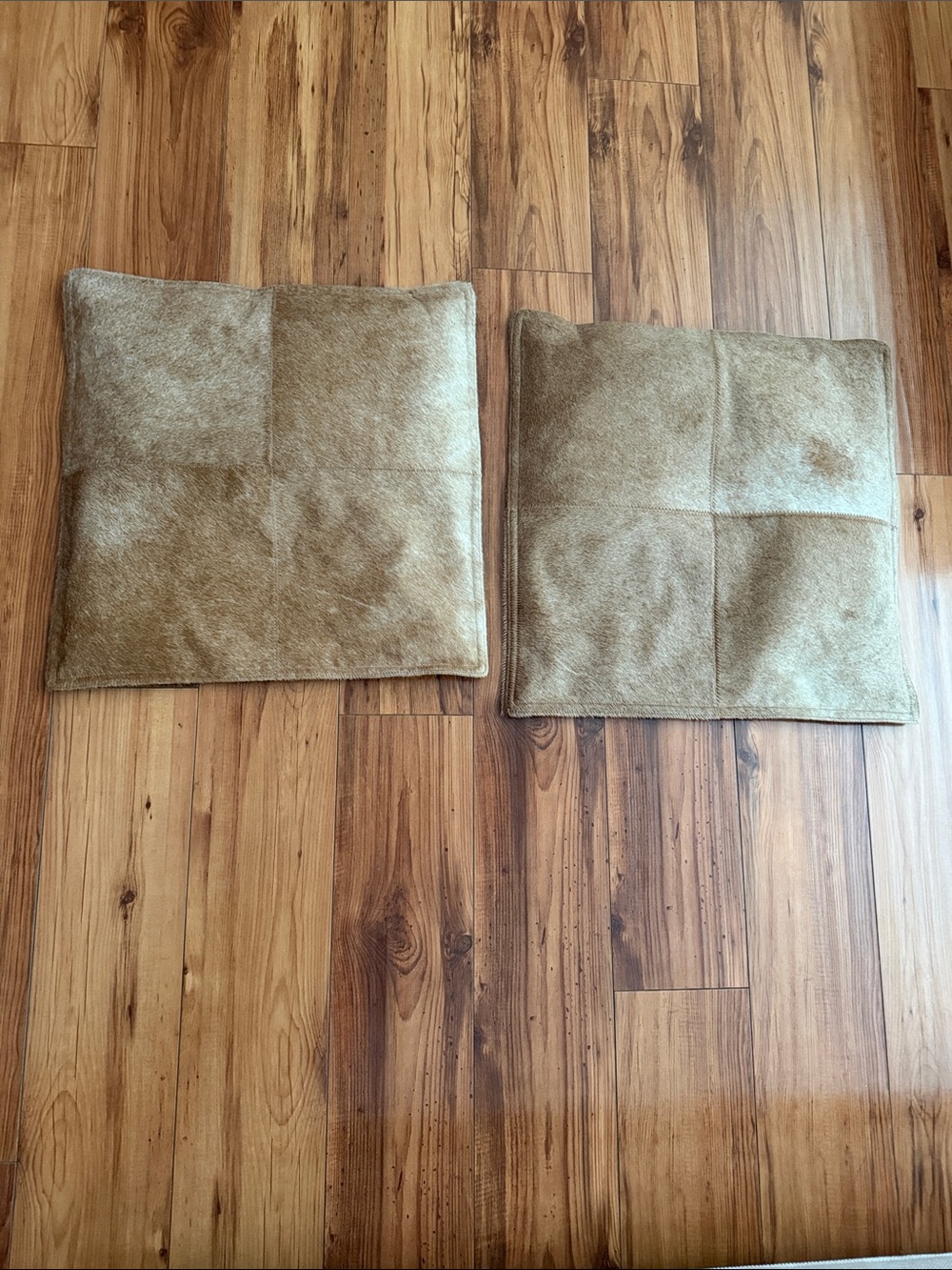 Pottery Barn Pieced Hide Pillow Cover